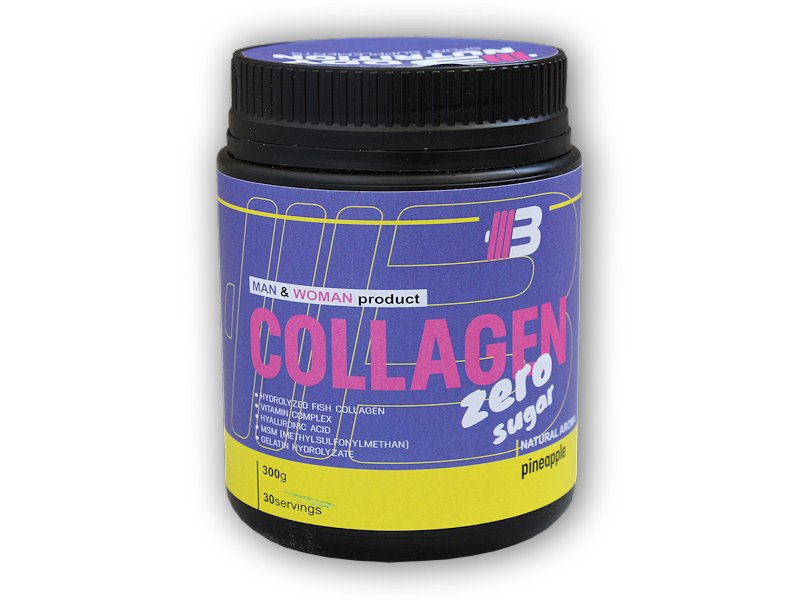 Body Nutrition Collagen zero sugar 300g Varianta: limeta