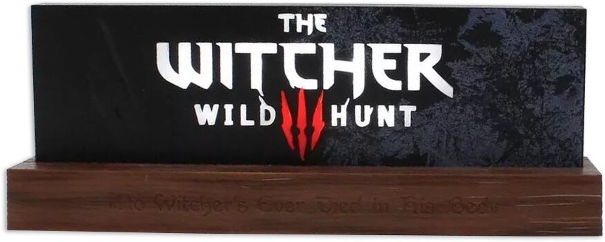 Lampička The Witcher - Wild Hunt Logo - 03760116367615