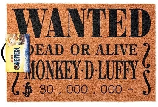 Rohožka One Piece - Wanted - 08435497294618
