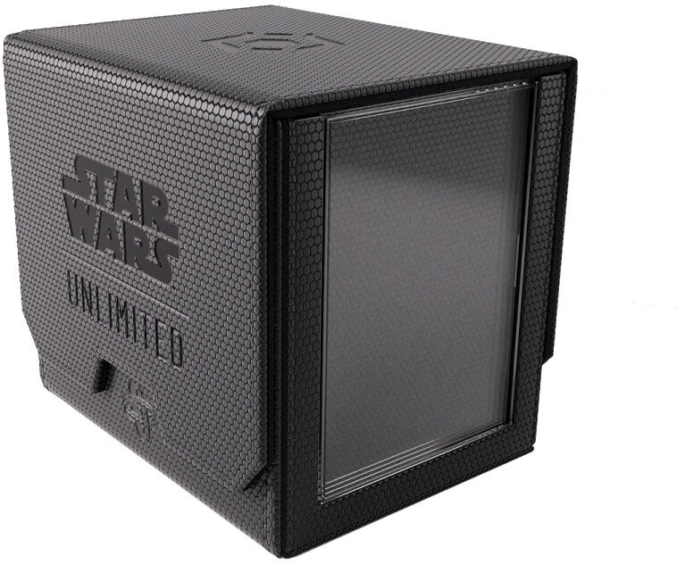 Krabička na karty Gamegenic - Star Wars: Unlimited Deck Pod, černá - 04251715413777