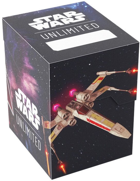 Krabička na karty Gamegenic - Star Wars: Unlimited Soft Crate, X-Wing/TIE Fighter - 04251715413913