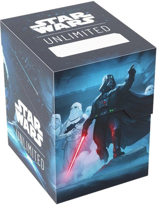 Krabička na karty Gamegenic - Star Wars: Unlimited Soft Crate, Darth Vader - 04251715413890