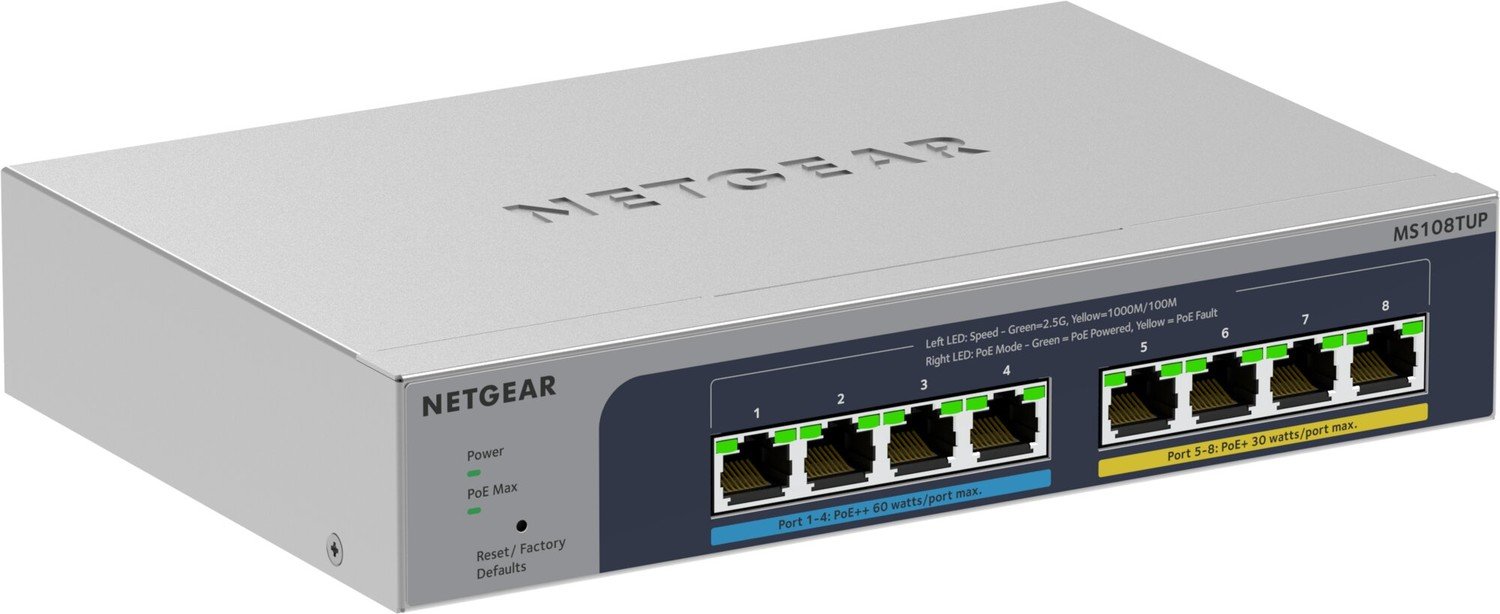 NETGEAR MS108TUP - MS108TUP-100EUS