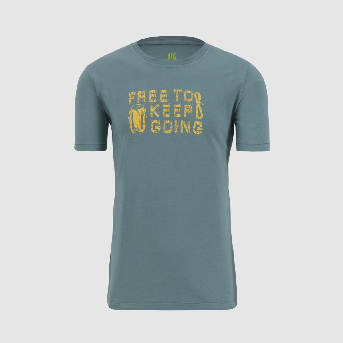 KARPOS M Crocus T-Shirt, North Atlantic velikost: L