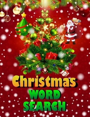 Christmas word search.: Easy Large Print Puzzle Book for Adults, Kids & Everyone for the 25 Days of Christmas. (Press House Blue Moon)(Paperback)