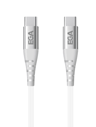 EGA EC8 USB-C/USB-C kabel, 1m, 35W