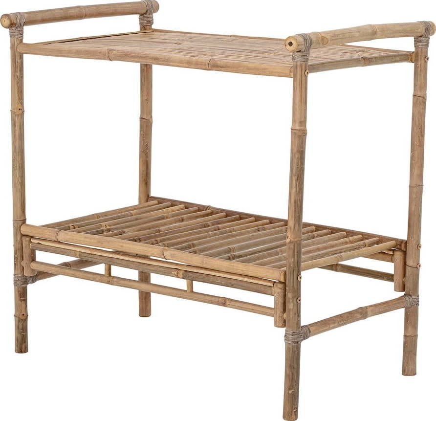 Bambusový zahradní odkládací stolek 60x100 cm Sole – Bloomingville
