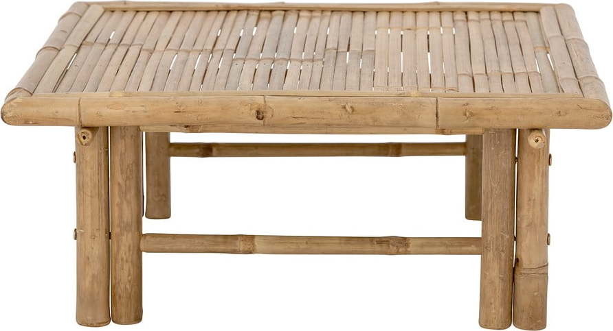 Bambusový zahradní odkládací stolek 72x72 cm Korfu – Bloomingville