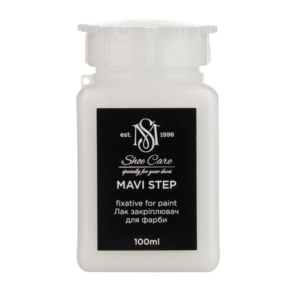 MAVI STEP Universal Dye Fixative Matte finish for smooth leather products 100 ml