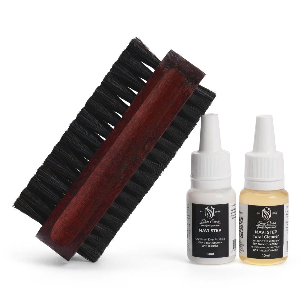 MAVI STEP Hard Trio Leather Treatment Kit for Pre- and Post-Dyeing