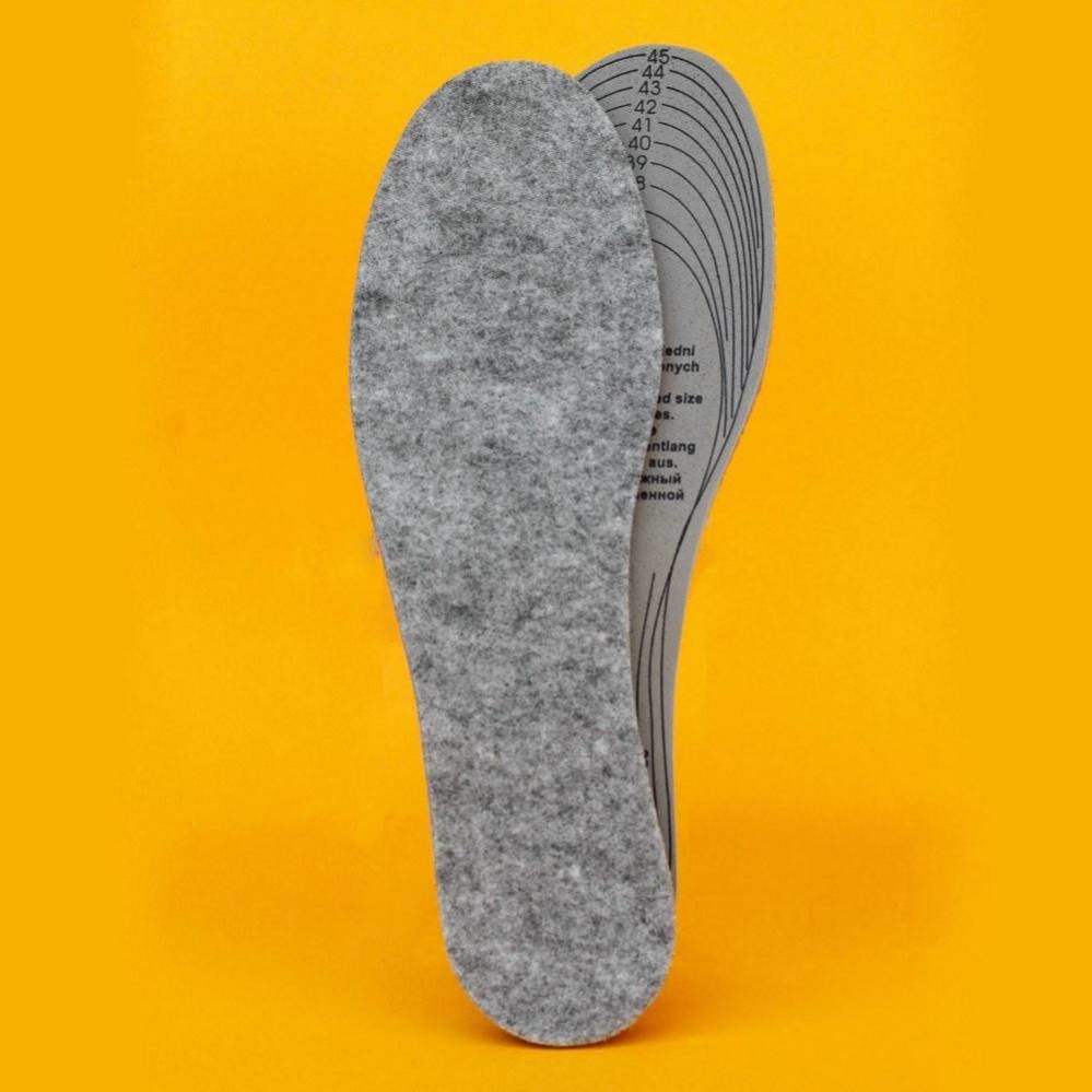 MAVI STEP Filc Warm Insoles for Shoes - Size 35-46