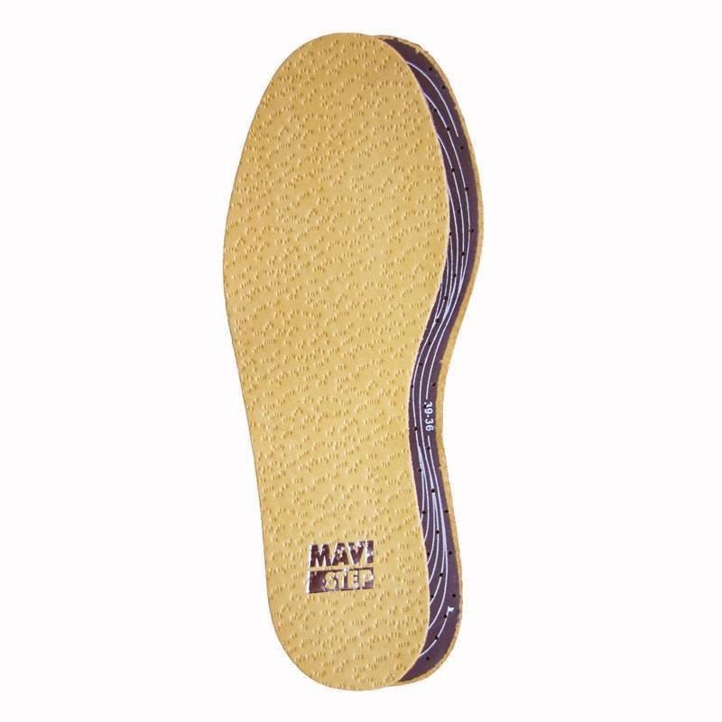 MAVI STEP Pekari Carbon Kids Leather Insoles for Children - Size 19-35