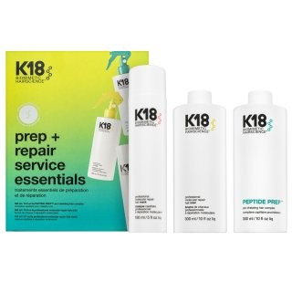 K18 Prep+ Repair Service Essentials sada pro regeneraci, výživu a ochranu vlasů