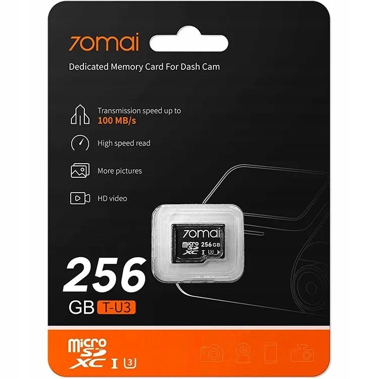 Paměťová Karta Micro Sd 70MAI 256 Gb