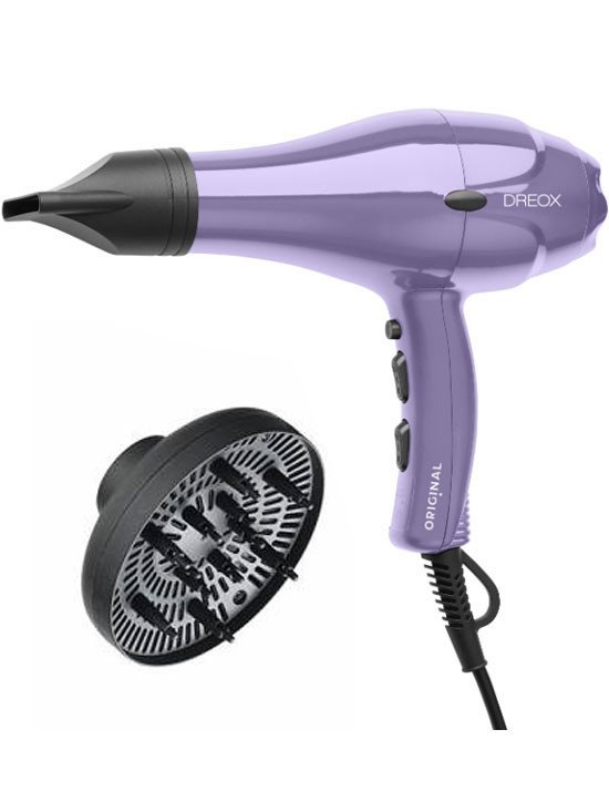 Sibel Original Dreox Compact Sušička Ionizace Lilac 2000W difuzér