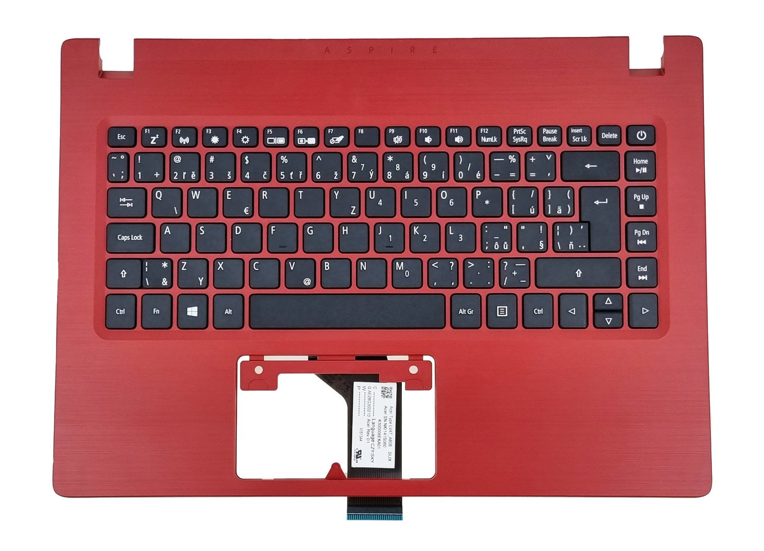 Horní Kryt Klávesnice Acer Aspire A114-32 A314-32 Česká