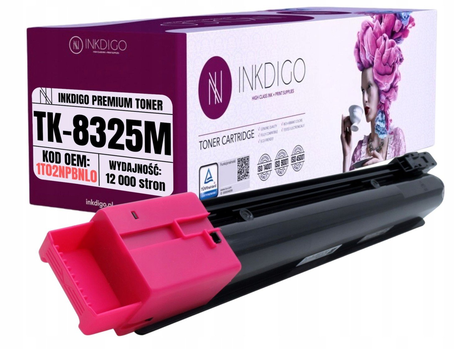 Toner náhradní TK8325M pro tiskárny Kyocera TASKalfa 2551 ci