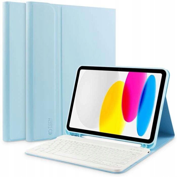 Tech-protect Pouzdro Sc Pen Klávesnice Ipad 10.9 2022 Sky Blue