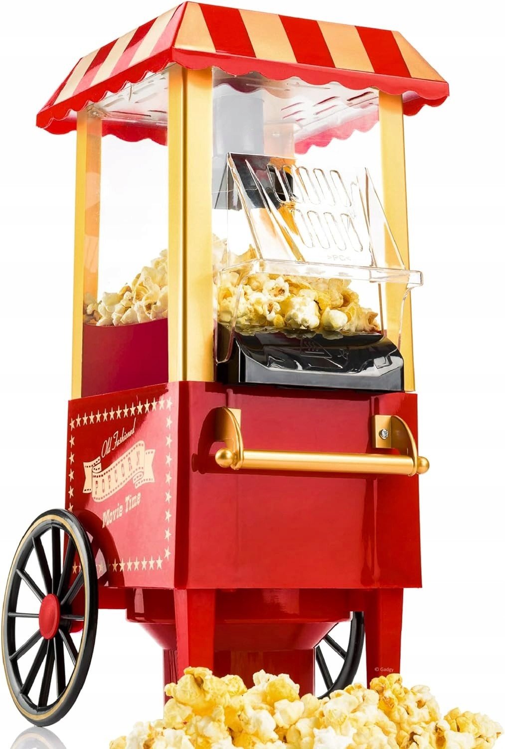 Retro Popcorn Stroj Bez Tuku Zařízení Popcorn Stroj