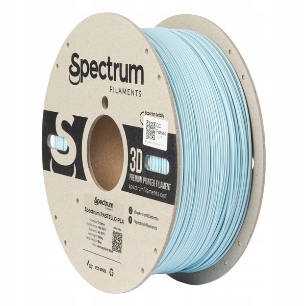 Vlákno Spectrum Pastello Pla 1,75 mm Atmospheric Blue 1 kg