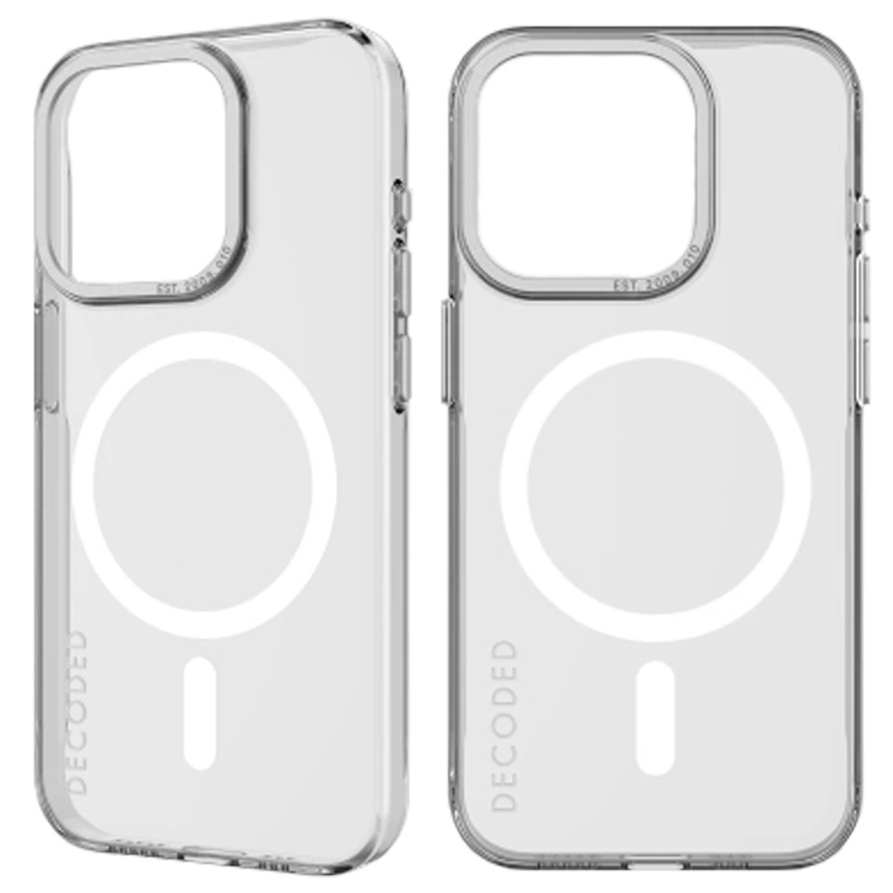 Decoded Pouzdro Case Pouzdro Magsafe Pouzdro Pro Iphone 15 Pro Transparentní