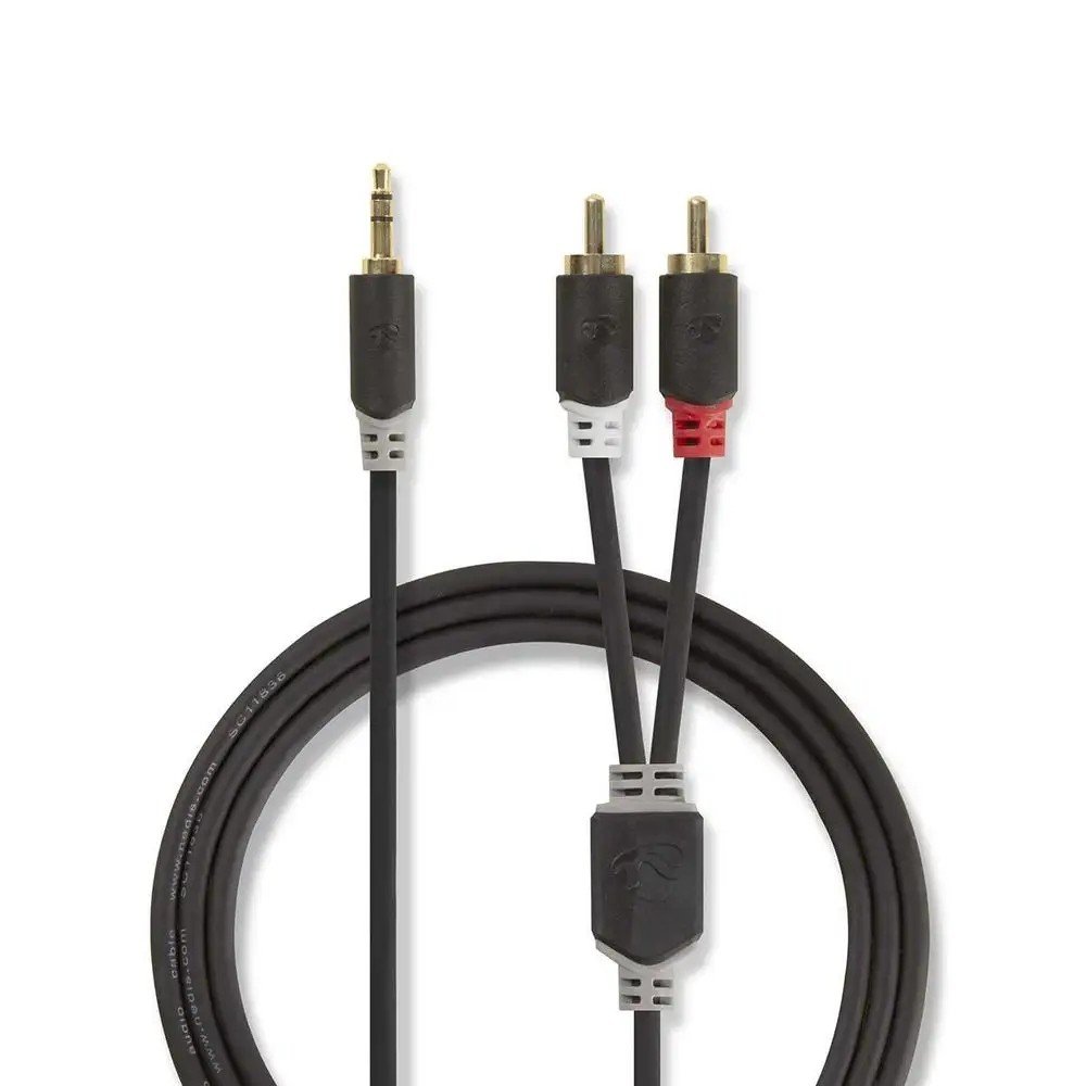 Audio kabel Nedis CABW22200AT100 10 m 3,5 mm 2 x