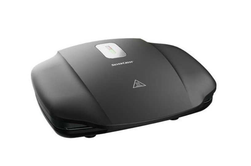 Kontaktní elektrický gril SilverCrest Skg 1000 B2 černý 1000 W