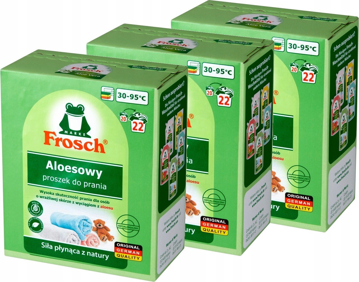 Frosch Sensitive Prací prášek ekologický 66p