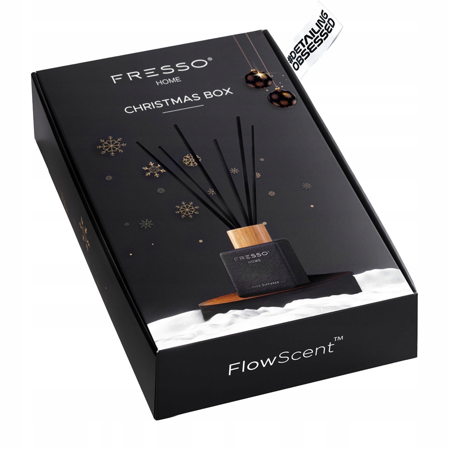 Fresso Home Gift Box Christmas Edition dva aroma difuzéry s tyčinkami