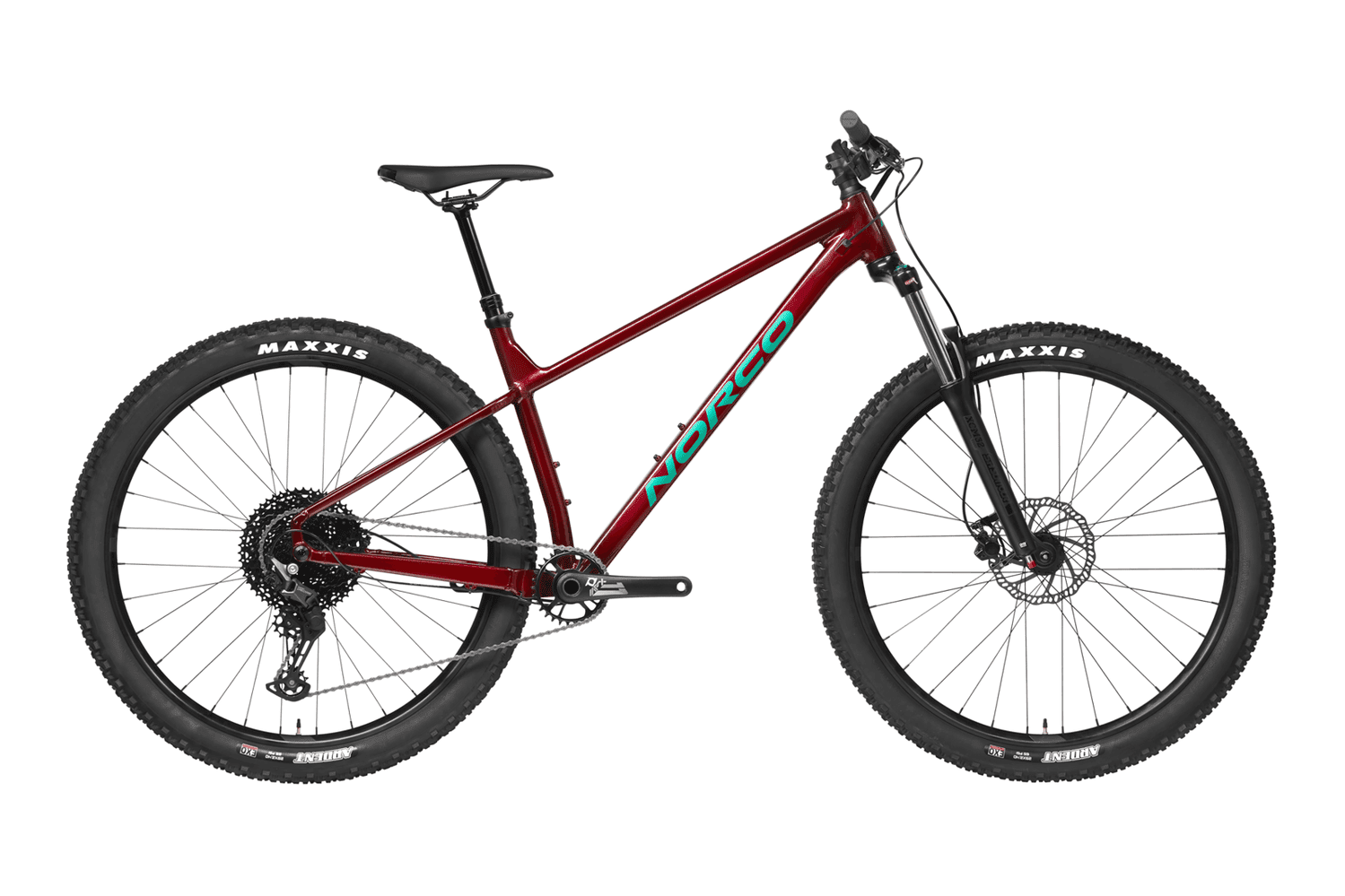 Horské kolo NORCO Fluid HT 2 Red/Green 27.5 Varianta: S