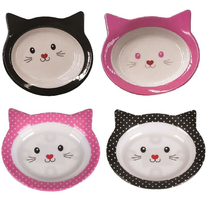 Miska pro kočku melaminová 16,5x15x2,8cm