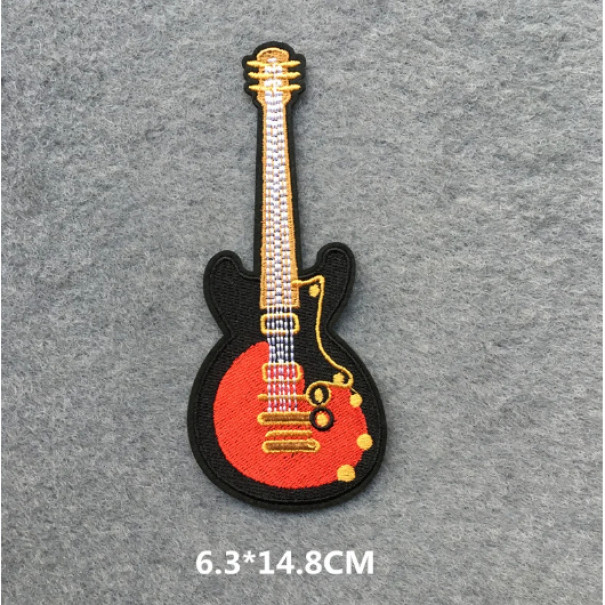 Nášivka nažehlovací Electric Guitar 14,8x6,3