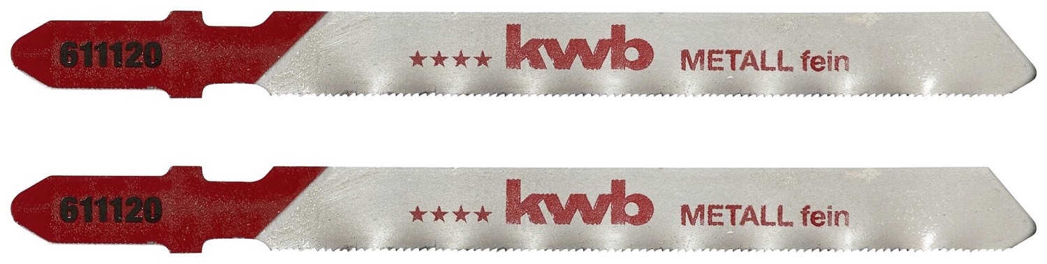kwb 611120 Nožové pilové listy, kovové zpracování, HSS, jemné 2 ks
