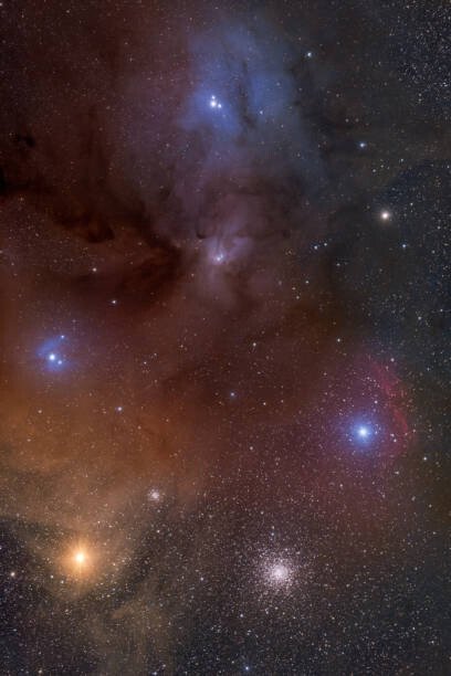 valeriopardi Umělecká fotografie Stellar landscape near the constellation of, valeriopardi, (26.7 x 40 cm)