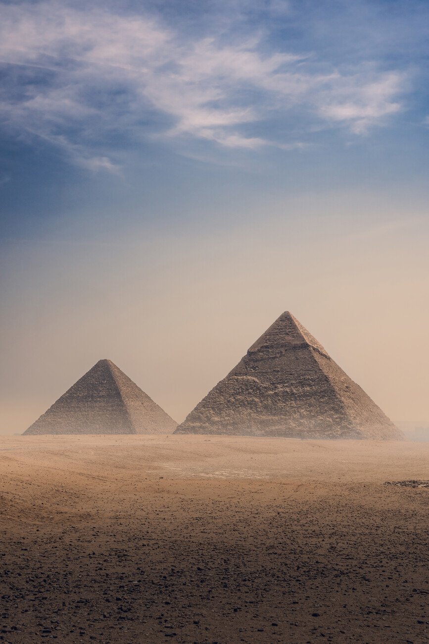 Jorge Grande Sanz Umělecká fotografie Great Pyramids of Giza, Jorge Grande Sanz, (26.7 x 40 cm)