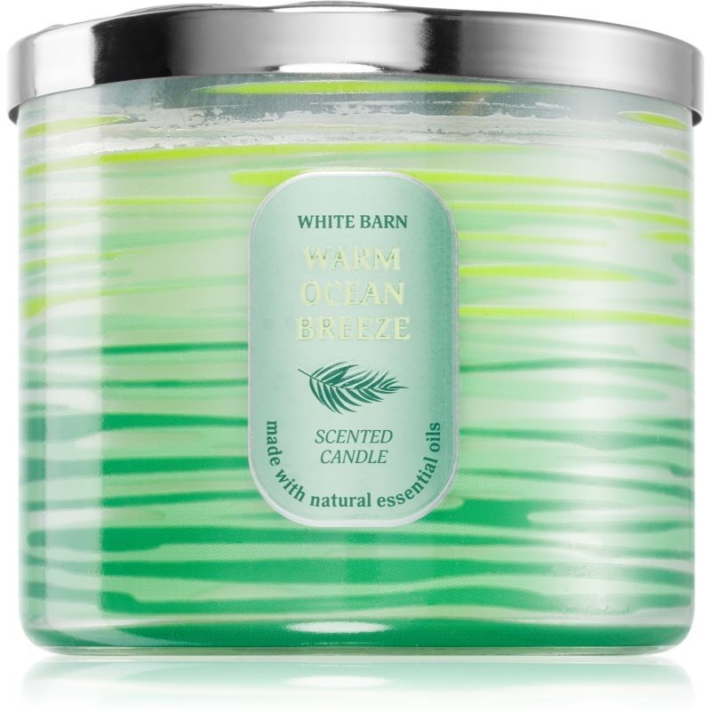 Bath & Body Works Warm Ocean vonná svíčka 411 g