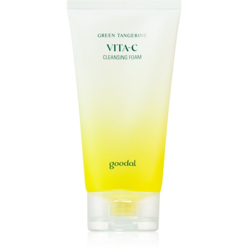 Goodal Green Tangerine Vita-C hloubkově čisticí pěna pro rozjasnění a hydrataci 150 ml