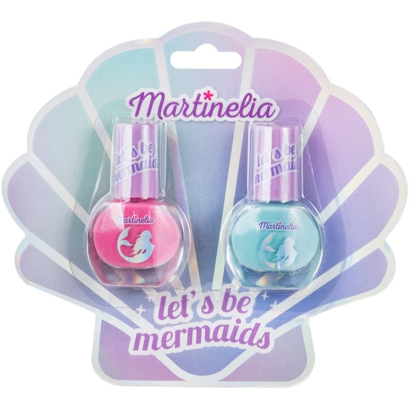 Martinelia Let's be Mermaid Nail Duo sada laků na nehty pro děti 2x4 ml