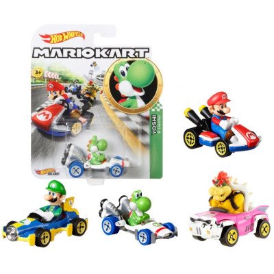 Hot Wheels MARIO KART angličák více druhů