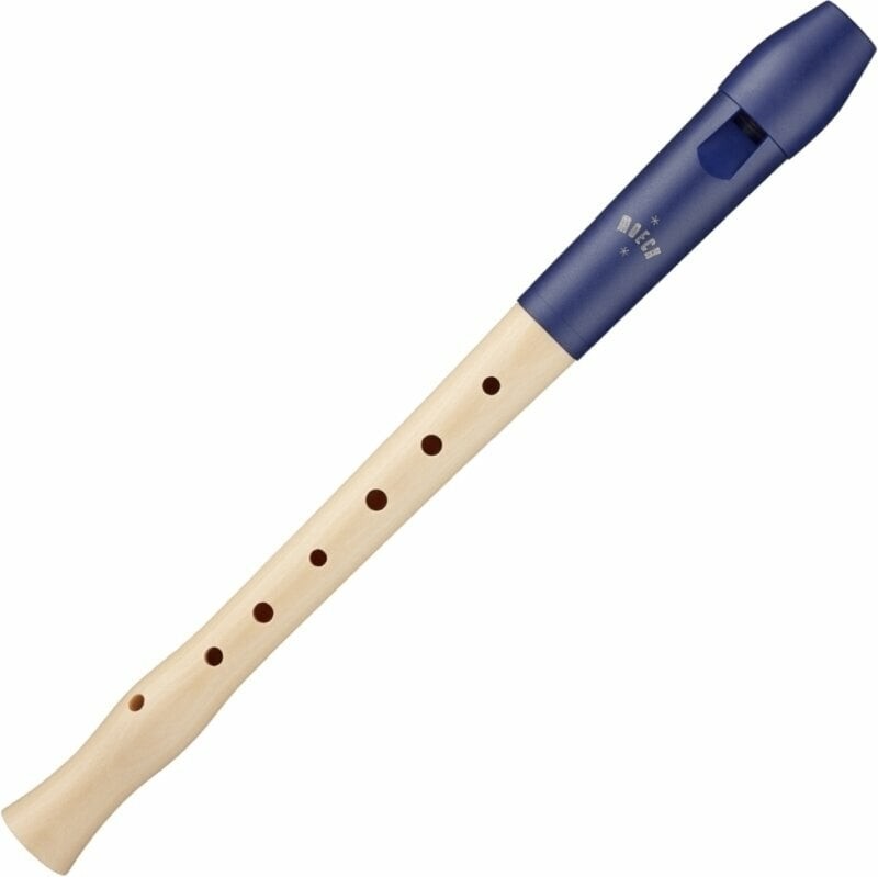 Moeck 1024 Sopránová zobcová flétna C Modrá-Natural