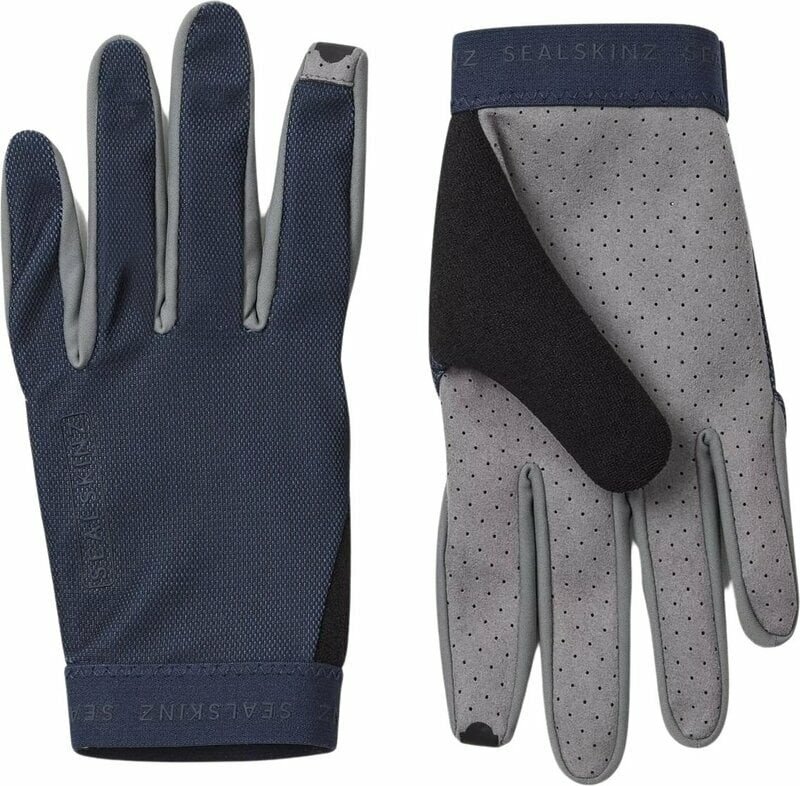 Sealskinz Paston Perforated Palm Glove Navy L Cyklistické rukavice