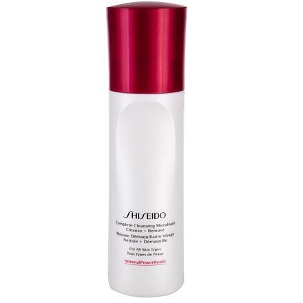 Shiseido Complete Cleansing Microfoam čisticí a odličovací pěna 180 ml pro ženy