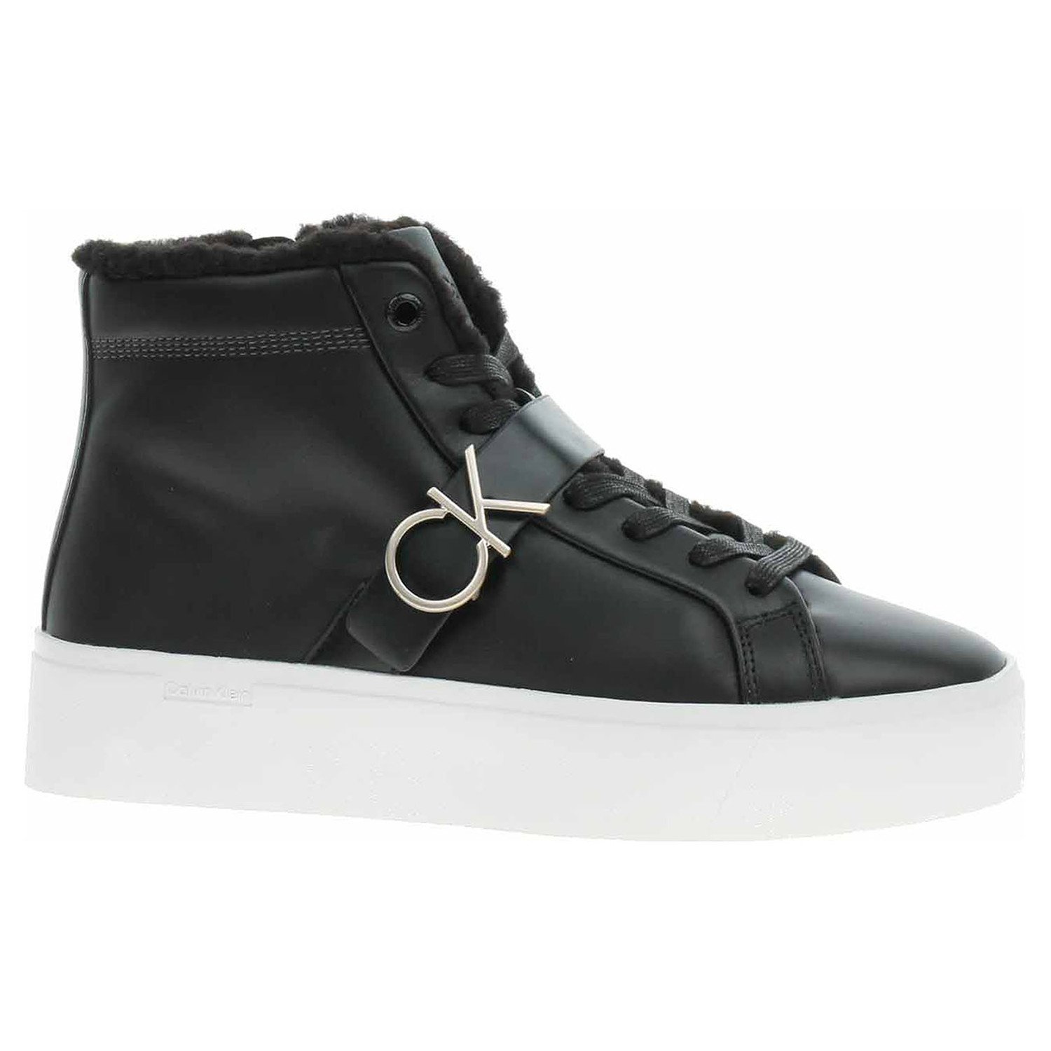 Ecco Dámská kotníková obuv Calvin Klein HW0HW01667 BEH Ck Black 22401245