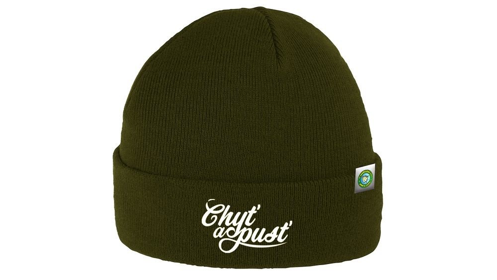 Chyť a pusť Zimní čepice Thunderstorm khaki