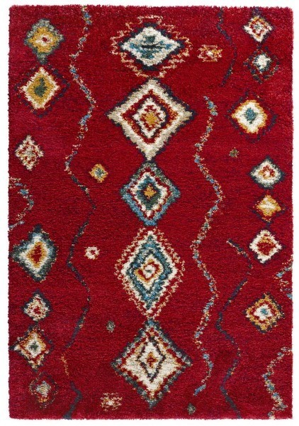 Kusový koberec Nomadic 102692 Geometric Rot - 160x230 cm Mint Rugs - Hanse Home koberce