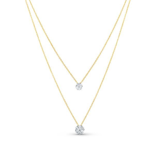 Náhrdelník s brilianty 274-782-505600 2.30g