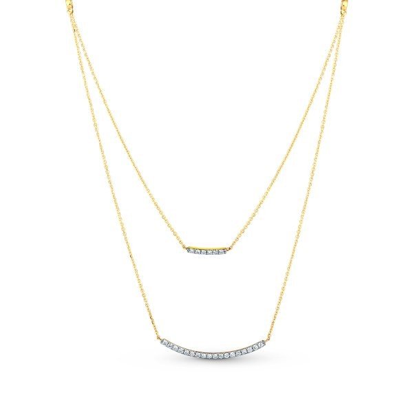 Náhrdelník s brilianty 274-782-548000 2.55g