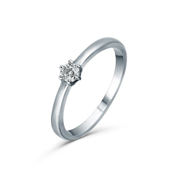 Prsten soliter s briliantem 314-356-5625 56-1.45g
