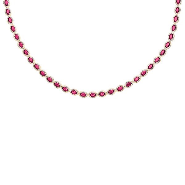 Náhrdelník s brilianty 274-433-R599 45-25.95g