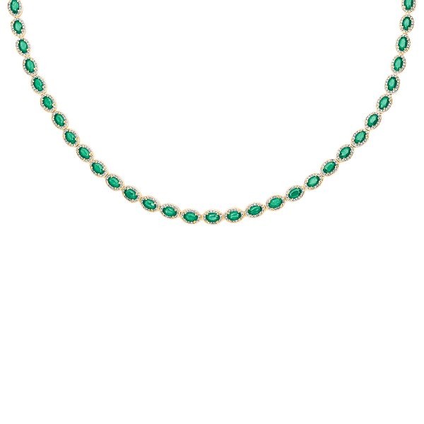 Náhrdelník s brilianty 274-433-E599 45-25.55g